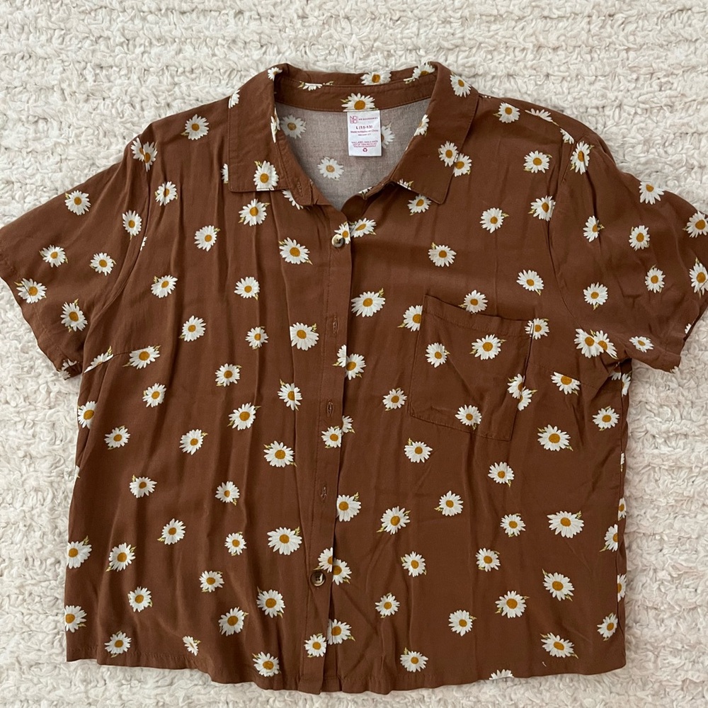 No boundaries flower shirt
